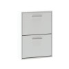 SAPATEIRA AURA 2 PORTAS BRANCO (EXC. ONLINE)