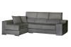 MALAGA DS - CHAISE LONG ESQ V/F C/ BAU CAIRO GRAFITO