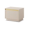 ROYAL PK MESA CABECEIRA 1 GAVETA S54 COR BEGE AREIA