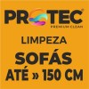 PROTEC - LIMPEZA  - SOFÁ ATÉ 150 CMAPÓS A ENTREGA DO PRODUTO VÁ A WWW.PROTECPLUS.PT E MARQUE O SEU AGENDAMENTO
