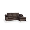 CATANIA MM REVERSIVEL TECIDO PROMO MILANO CASTANHO