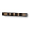TOLEDO PRATELEIRA GRANDE ANTHRAZIT GLOSS / GRANDSON OAK