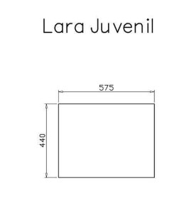 LARA DS - PRATELEIRA ARMARIO OPC. 2P 981X482MM PUCCINI