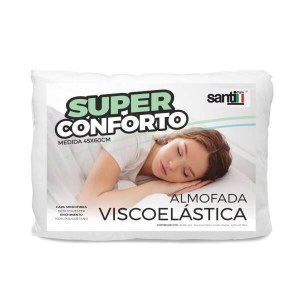 SUPER CONFORTO VISCOELASTICA almofada