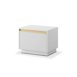 ROYAL PK MESA CABECEIRA 1 GAVETA S54 COR BRANCO