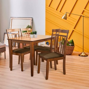 MESA + 4 CADEIRAS KANSAS conjunto