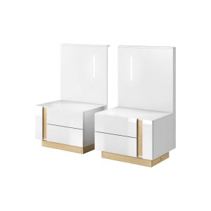 CONJUNTO ARCO mesas de cabeceira