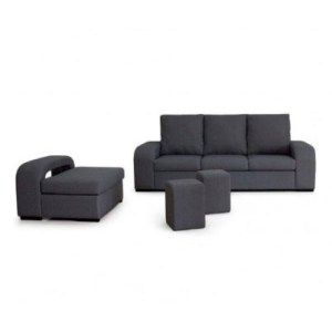 CHELSEA MS - SOFÁ CHAISE LONG - CINZA - INATIVO