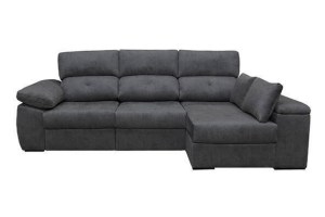 GREDOS DS - CHAISE LONG DTA V/F TAP. EDI ANTRACITA