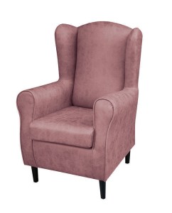 CARPIO cadeirão fixo c/ pés de madeira