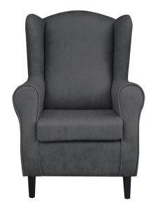 CARPIO cadeirão fixo c/ pés de madeira