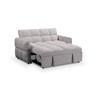 HE204 - SOFÁ CAMA CINZA 0HE204 - SOFÁ CAMA CINZA 0