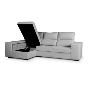 SOFA MOZART CHAISE VFE CALABRIA 15 CINZA