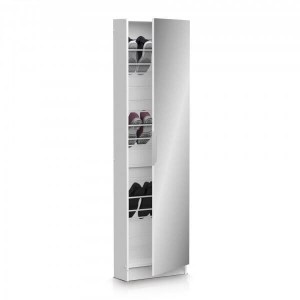 SAPATEIRA C/ ESPELHO ZAPATERO MAT WHITE 305397 (EXC. ONLINE)