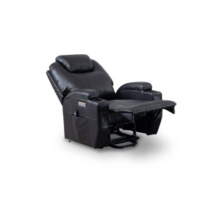 CADEIRÃO RELAX COM MASSAGEM PRETO KMAX-0978P