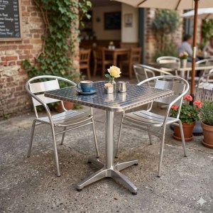 MESA ALUMINIO QUADRADA 103018760