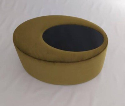 OVAL MD - MESA DE CENTRO SEMI-MONTECARLO PLATA