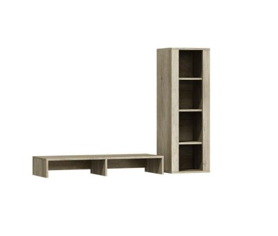 PRATELEIRAS BASE TV CAMPARI - PK CRTV 100 + REGAL 35  (FL)