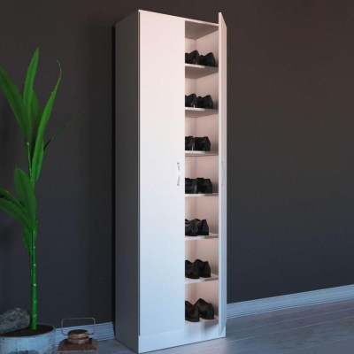 SAPATEIRA ALTA 2 PORTAS PRL203 - EK WHITE