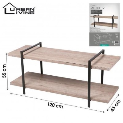 DOCK - BASE DE TV C/ 2 PRATELEIRAS - 151219