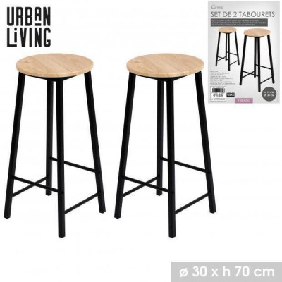 FRIENDS Set 2 Bancos Redondos