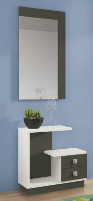 MÓVEL ENTRADA STAR BLANCO-GRAFITO