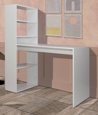 SECRETÁRIA COM ESTANTE VILLENA BLANCO  (ARTIGO EM STOCK CÓDIGO ANTIGO)