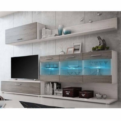 ZAFIRO JR ESTANTE TV ANDERSEN PINO GRIS (EXC. ONLINE)