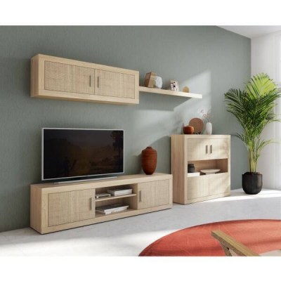 ESTANTE COMPLETA 290CM LARA AMBIENTE 07