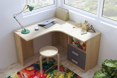 DONALD DS -  ESTÚDIO MESA CANTO MOD. AMBIENTE 6D