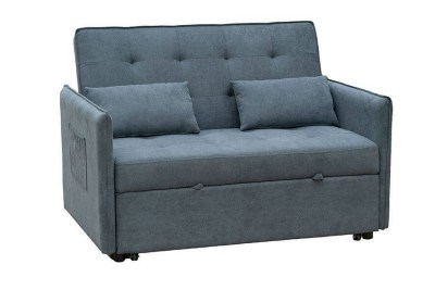 BILBAO DS - SOFÁ-CAMA COM BRAÇOS TAP.103-32 GRIS