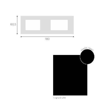 EXPORT -  TAMPO REV.COMPACT 1800X605X10  NEGRA