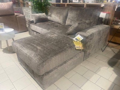 SOL MM CHAISE REVERSIVEL TECIDO CREMONA 24 TAUPE STOCK