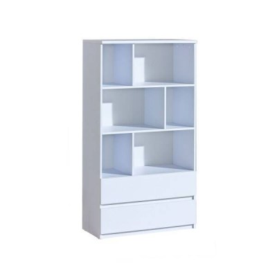 ESTANTE ARCA BRANCO ABERTA COM 2 GAVETAS (EXC. ONLINE)