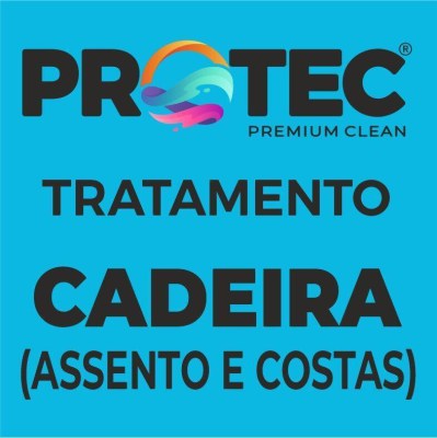 PROTEC - TRATAMENTO - CADEIRA (ASSENTO E COSTAS) ****  APÓS A ENTREGA DO PRODUTO VÁ A WWW.PROTECPLUS.PT E MARQUE O SEU AGENDAMEN