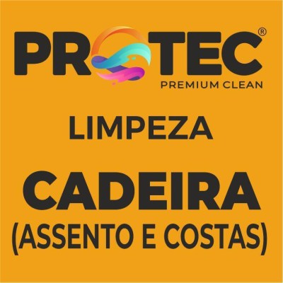 PROTEC - LIMPEZA - CADEIRA (ASSENTO E COSTAS) ****  APÓS A ENTREGA DO PRODUTO VÁ A WWW.PROTECPLUS.PT E MARQUE O SEU AGENDAMENTO