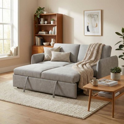 KMAX P-16 - SOFÁ CAMA - BEGE