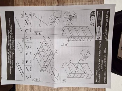 ESTANTE COLORADO 151498 FL