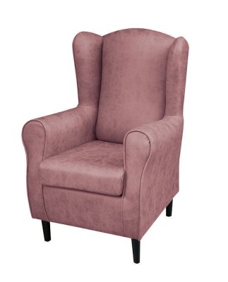 CARPIO cadeirão fixo c/ pés de madeira