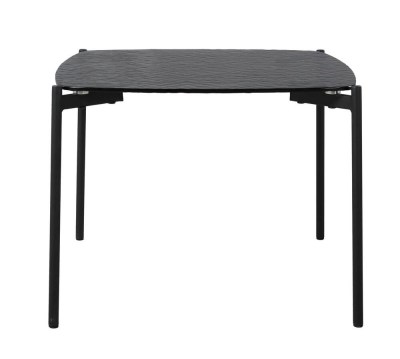 JE102 MFG - MESA CENTRO VIDRO BOLHA PRETO (Quadrada 60x60) fim linhaJE102 MFG - MESA CENTRO