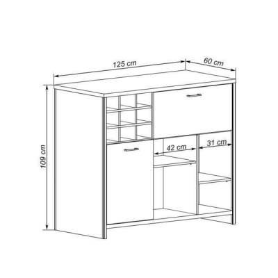 EUROPA DT Móvel Bar