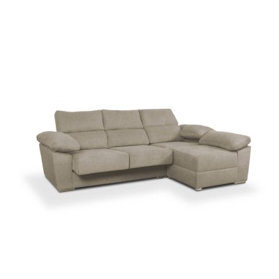 LOTO MIMA CHAISE LONG REVERSIVEL ZETA 624 TAUPE FIM LINHA