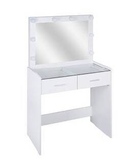 TOUCADOR BRANCO COM LUZES LED 21811128