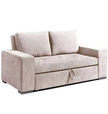 SOFA CAMA MIRA DUBAI 8 CASTANHO  (FL)