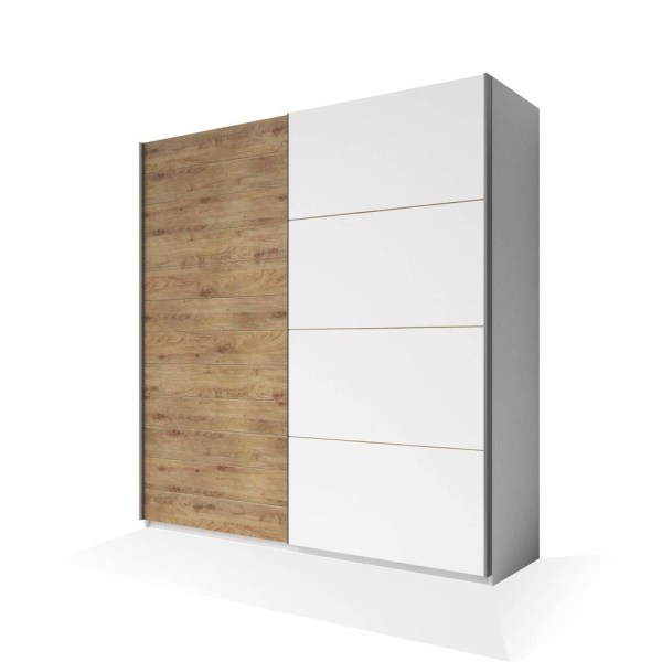 ROUPEIRO GALAXY PORTAS DESLIZANTES WHITE/BEAUFORT OAK 270CM