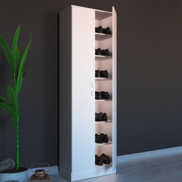 SAPATEIRA ALTA 2 PORTAS PRL203 - EK WHITE