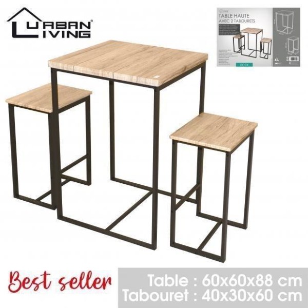 MESA ALTA 151340 - 2 BANCOS DOCK