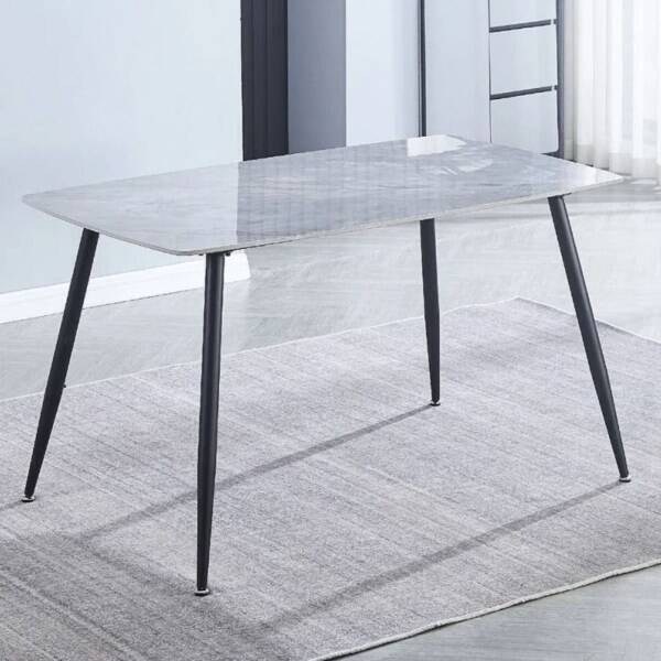 MESA JANTAR FIXA T/CERAMICA 140 SANDER NEGRO  (ARTIGO EM STOCK CÓDIGO ANTIGO)