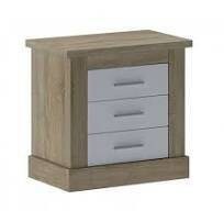 CHELLEN DS - MESA DE CABECEIRA CAMBRIA BLANCO  (ARTIGO EM STOCK CÓDIGO ANTIGO)