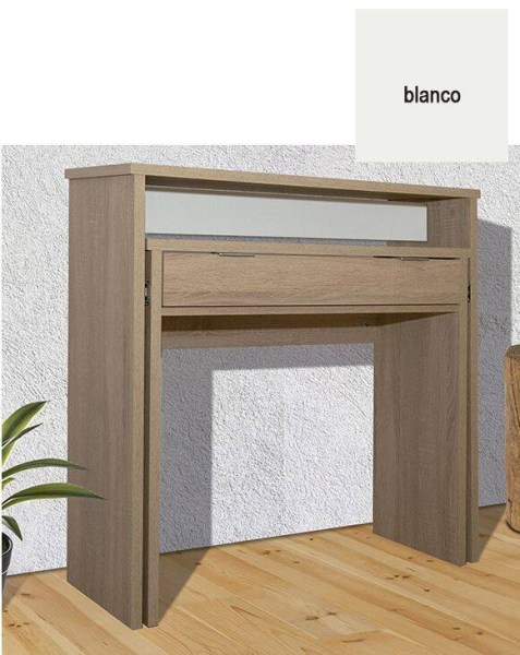 ALMANSA DS - CONSOLA ESCRITÓRIO BLANCO